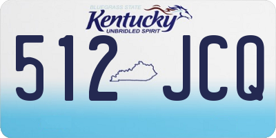 KY license plate 512JCQ