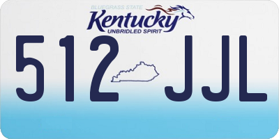 KY license plate 512JJL