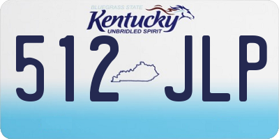 KY license plate 512JLP