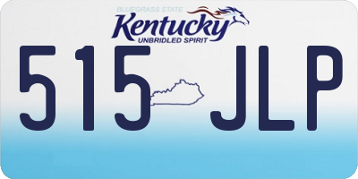 KY license plate 515JLP