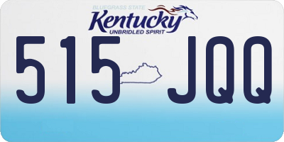 KY license plate 515JQQ