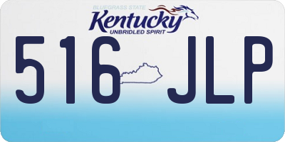 KY license plate 516JLP