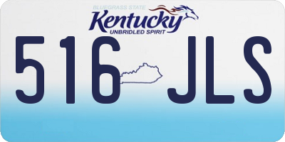 KY license plate 516JLS