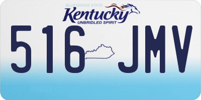 KY license plate 516JMV