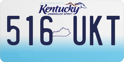KY license plate 516UKT