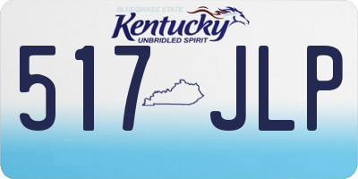 KY license plate 517JLP