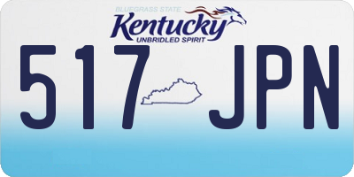 KY license plate 517JPN