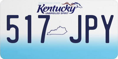 KY license plate 517JPY