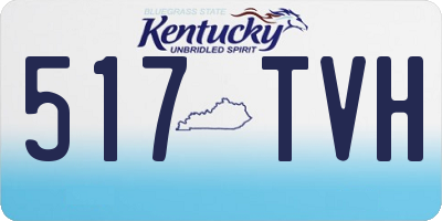 KY license plate 517TVH