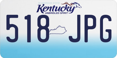 KY license plate 518JPG