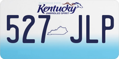 KY license plate 527JLP