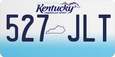 KY license plate 527JLT