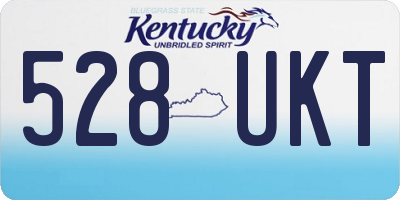KY license plate 528UKT