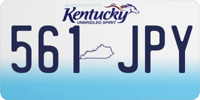 KY license plate 561JPY
