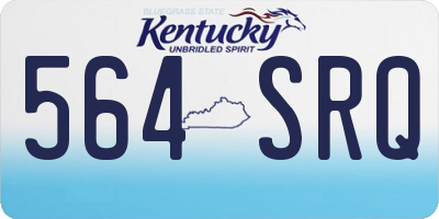 KY license plate 564SRQ