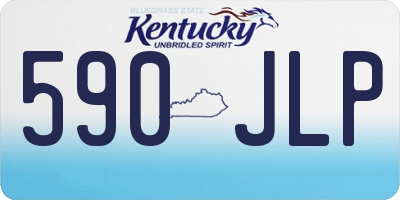 KY license plate 590JLP