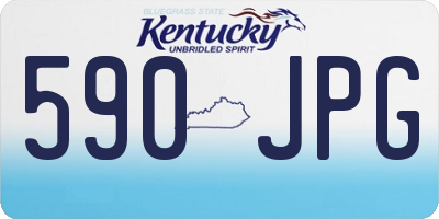 KY license plate 590JPG