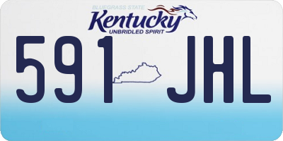 KY license plate 591JHL