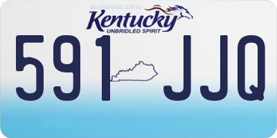 KY license plate 591JJQ