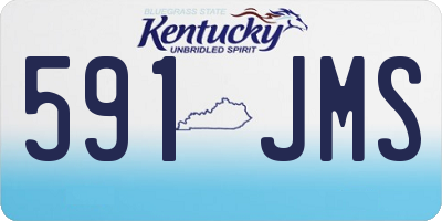 KY license plate 591JMS