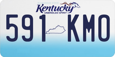 KY license plate 591KMO