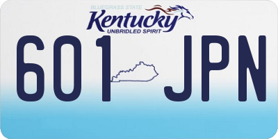 KY license plate 601JPN