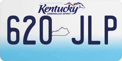 KY license plate 620JLP