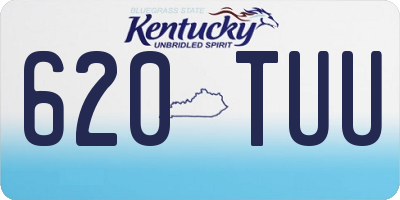 KY license plate 620TUU