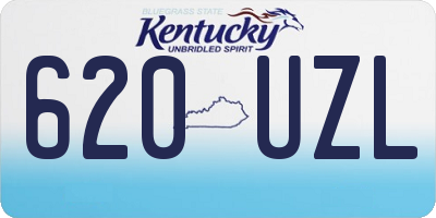 KY license plate 620UZL
