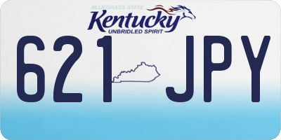 KY license plate 621JPY