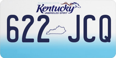 KY license plate 622JCQ