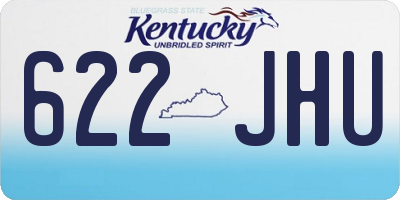 KY license plate 622JHU