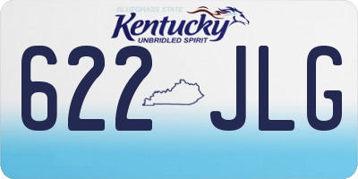 KY license plate 622JLG
