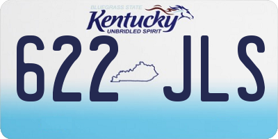 KY license plate 622JLS