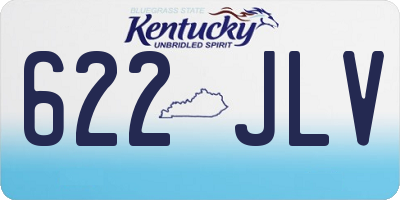 KY license plate 622JLV