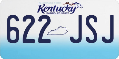KY license plate 622JSJ