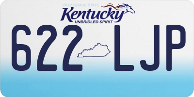 KY license plate 622LJP