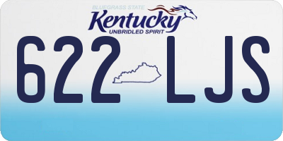 KY license plate 622LJS