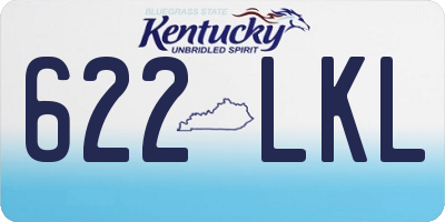 KY license plate 622LKL