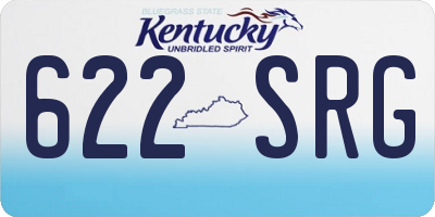 KY license plate 622SRG
