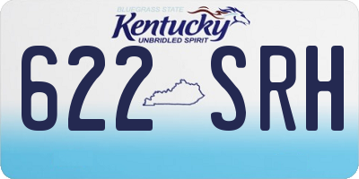 KY license plate 622SRH
