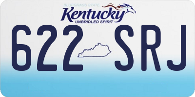 KY license plate 622SRJ