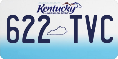 KY license plate 622TVC