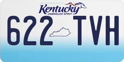 KY license plate 622TVH