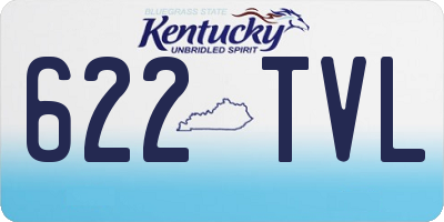 KY license plate 622TVL
