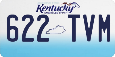 KY license plate 622TVM