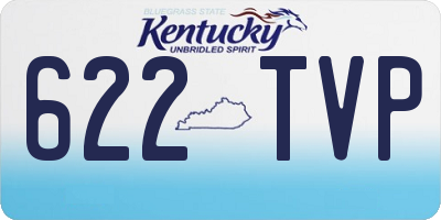 KY license plate 622TVP