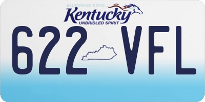 KY license plate 622VFL