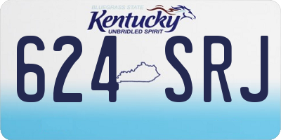 KY license plate 624SRJ