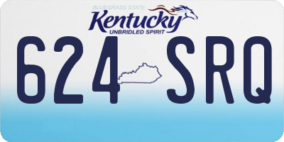 KY license plate 624SRQ
